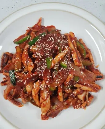 오징어 볶음 맛있게 만드는법과 밥도둑 레시피_10