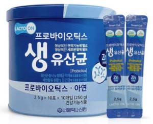 장에좋은유산균 : 서울약사신협 프로바이오틱스 생유산균 100포&#44; 250g&#44; 1개
