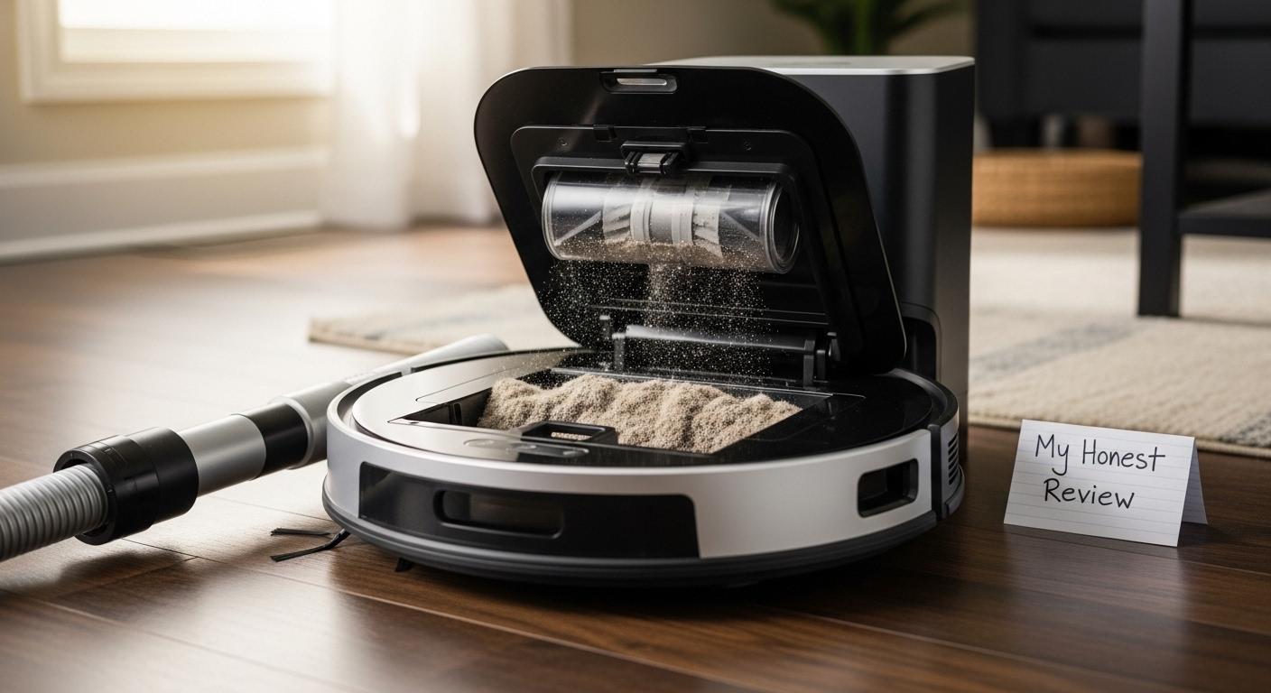흡입력 자동 먼지비움 로봇청소기 내돈내산 후기
