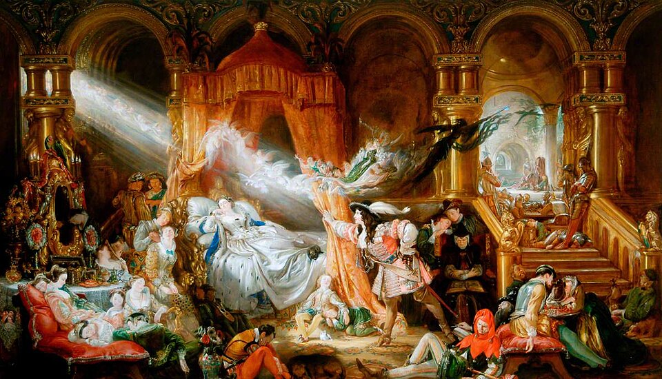 Daniel-Maclise-잠자는-미녀