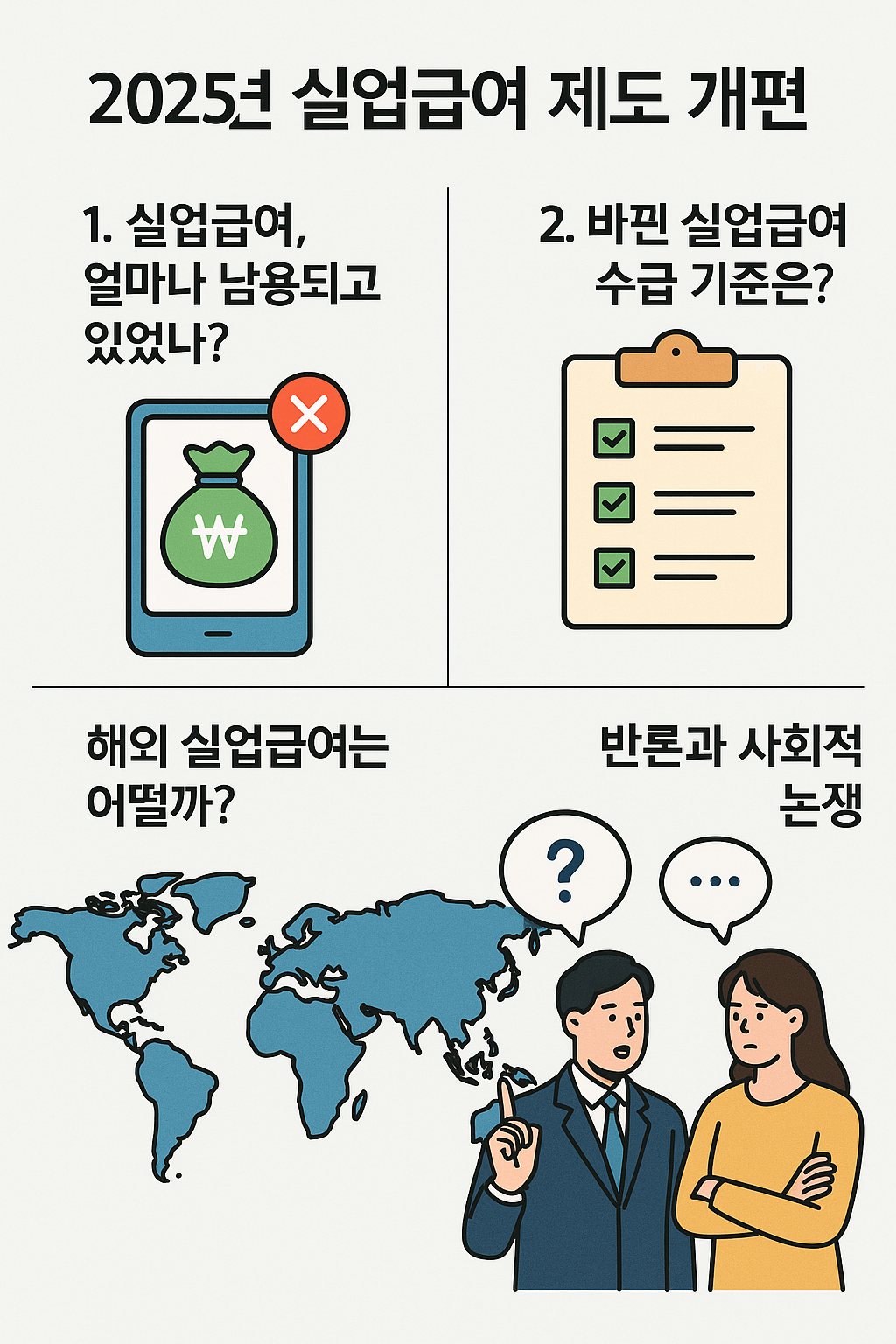 2025년 실업급여 개편