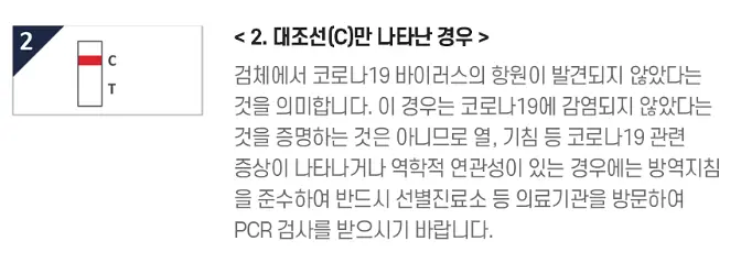 코로나 음성
