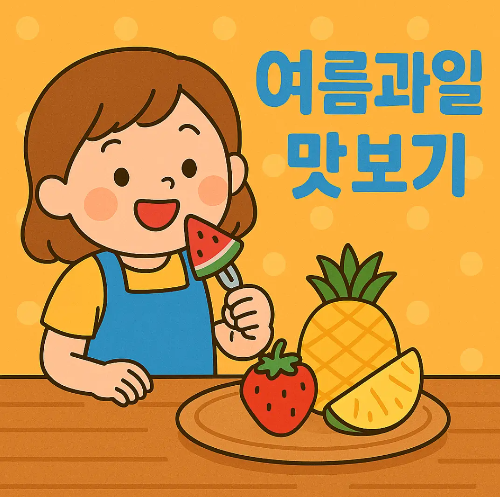 여름-과일-수박-어린이