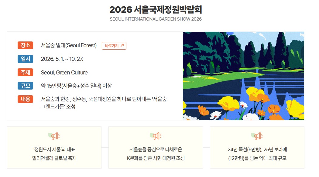 서울국제정원박람회기본정보