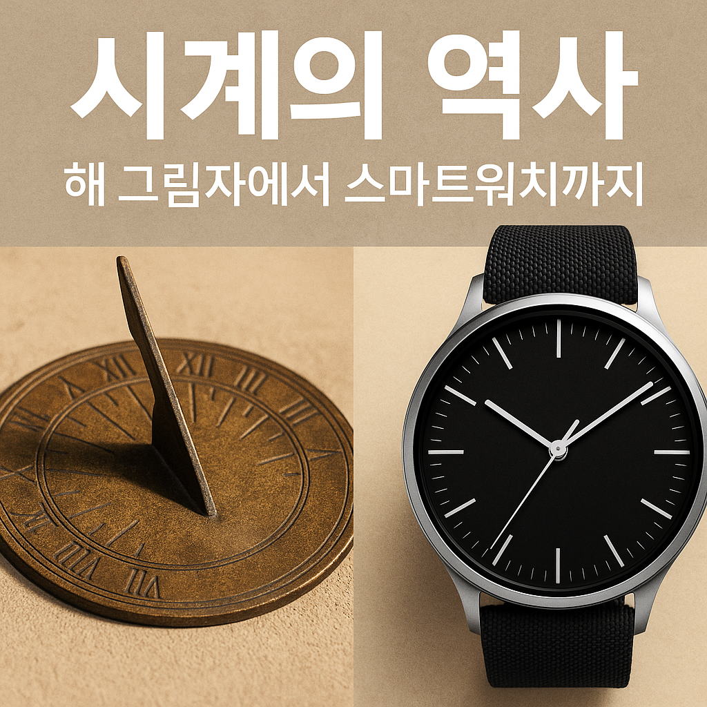 시계의 역사 해 그림자에서 스마트워치까지, 인류가 시간을 다스린 이야기