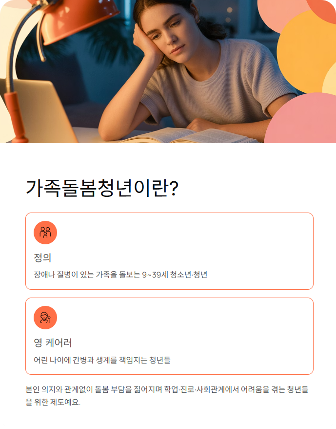 가족돌봄청년지원 자격조건,지원내용,신청방법,수당, 현금지원 완벽정리!