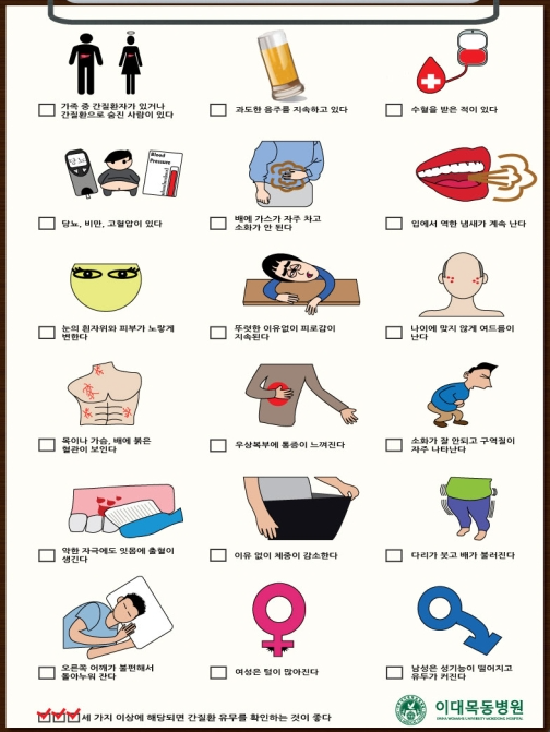 혈액검사 연령별 간수치 AST/ALT 정상수치 및 관리방법