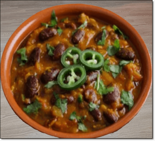 붉은 강낭콩 수프