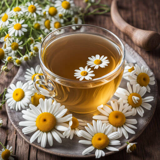 카모마일차