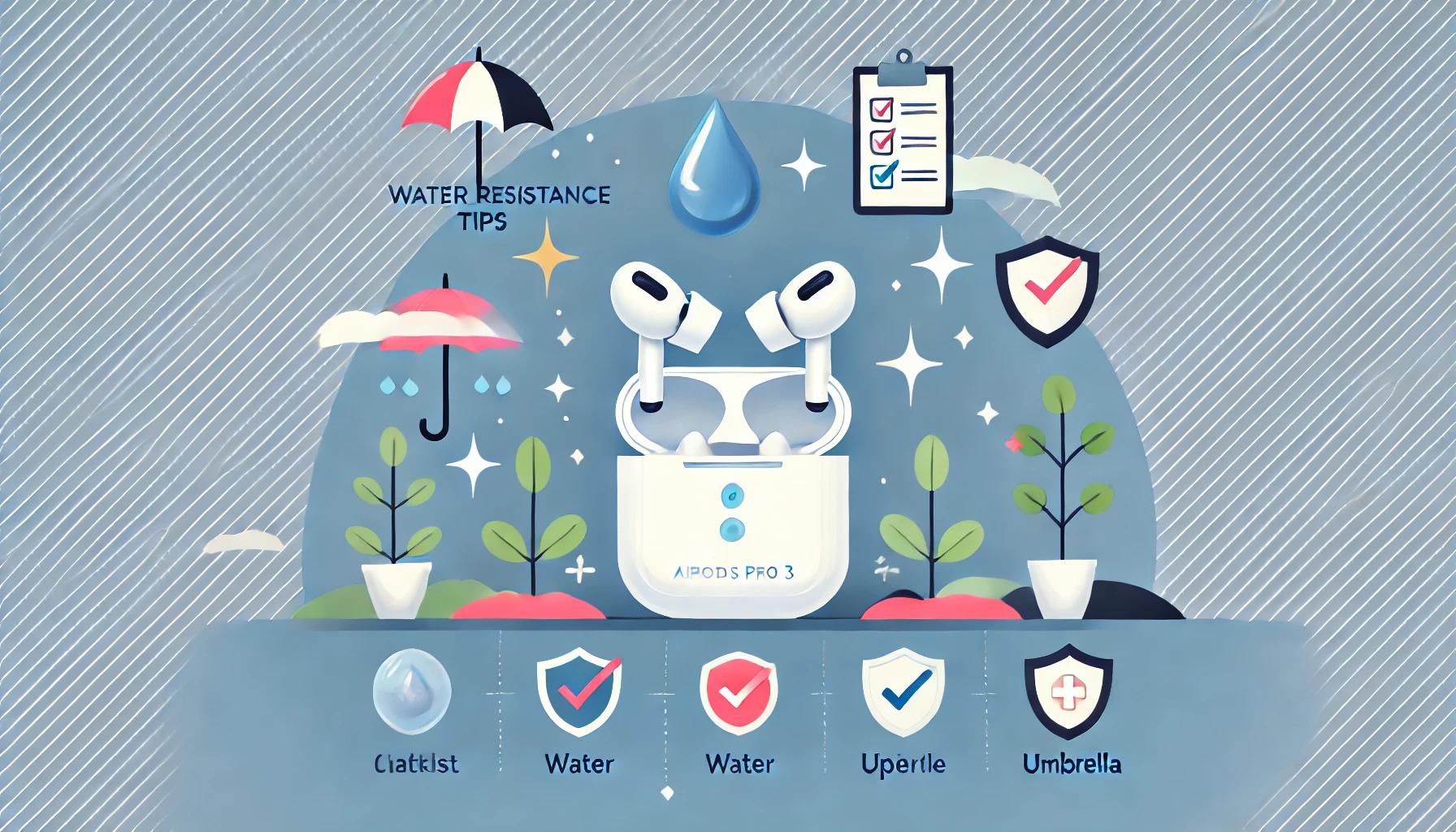 에어팟 프로 3 방수 성능은?