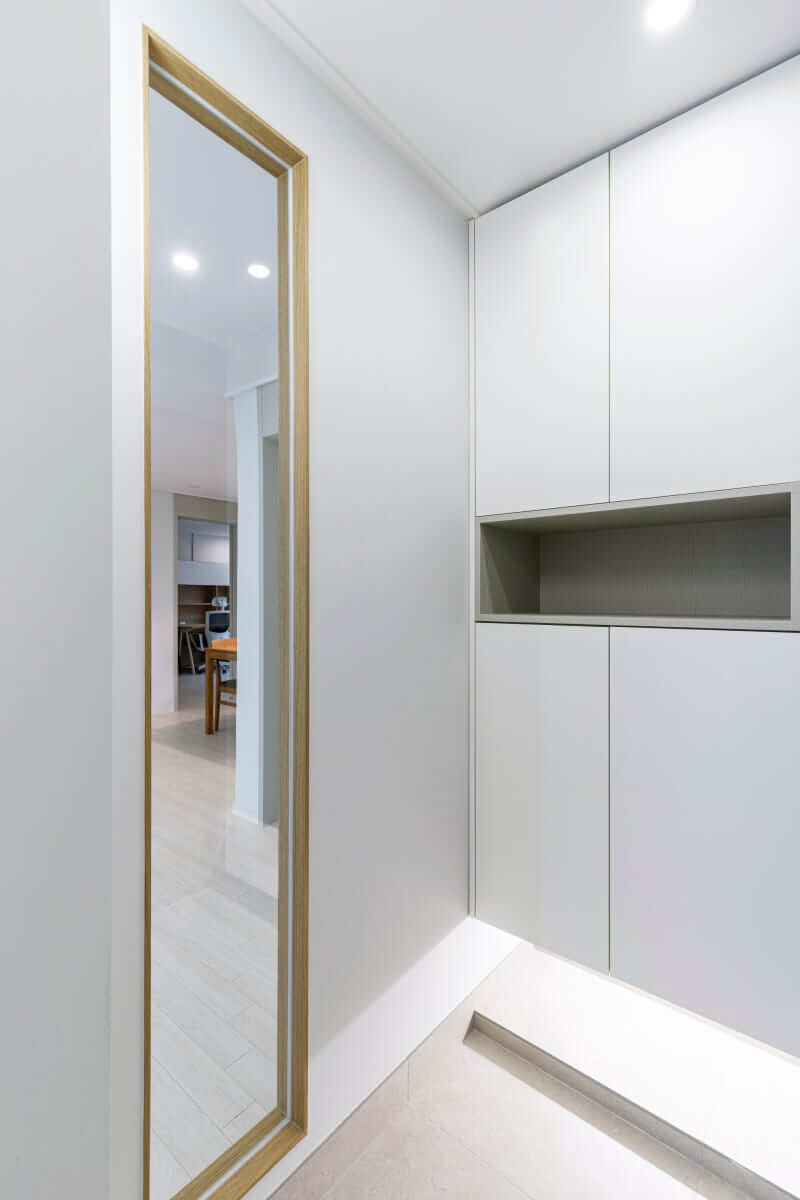 반셀프 인테리어 공정순서 현관가벽