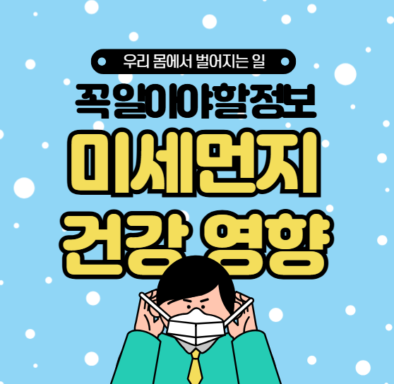 미세먼지 건강 영향, 폐와 심장에 미치는 실제 위험