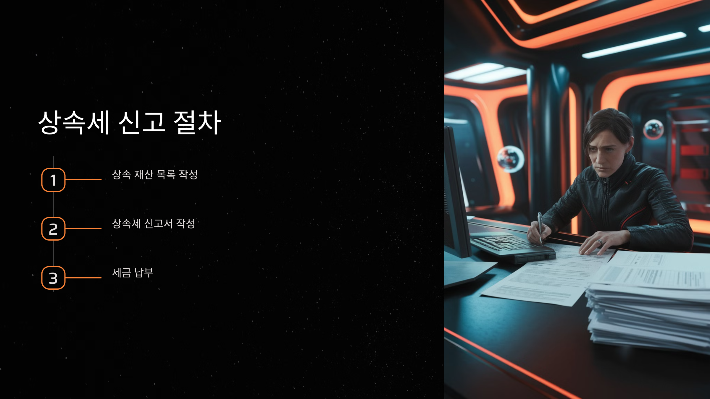 상속세 신고 절차