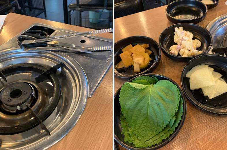 기본 세팅 반찬