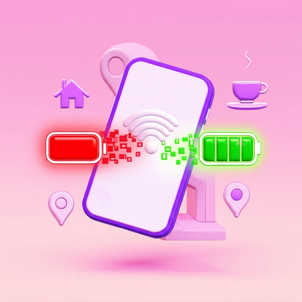 실시간 위치 추적 데이터 사용량 줄이..