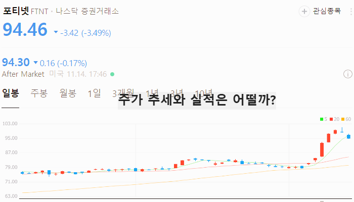 미국 보안 관련주 대장주 보안주 TOP5
