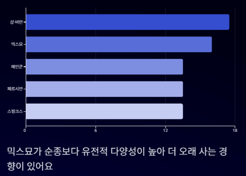 고양이 수명은 몇 년
