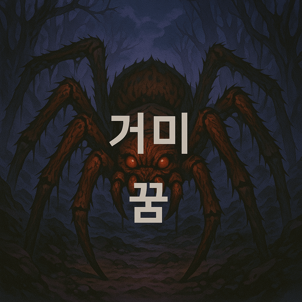 거미 꿈 해몽