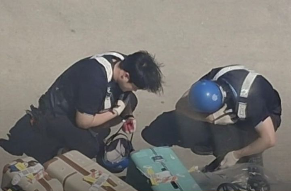 박수홍 기내서 사과 연발