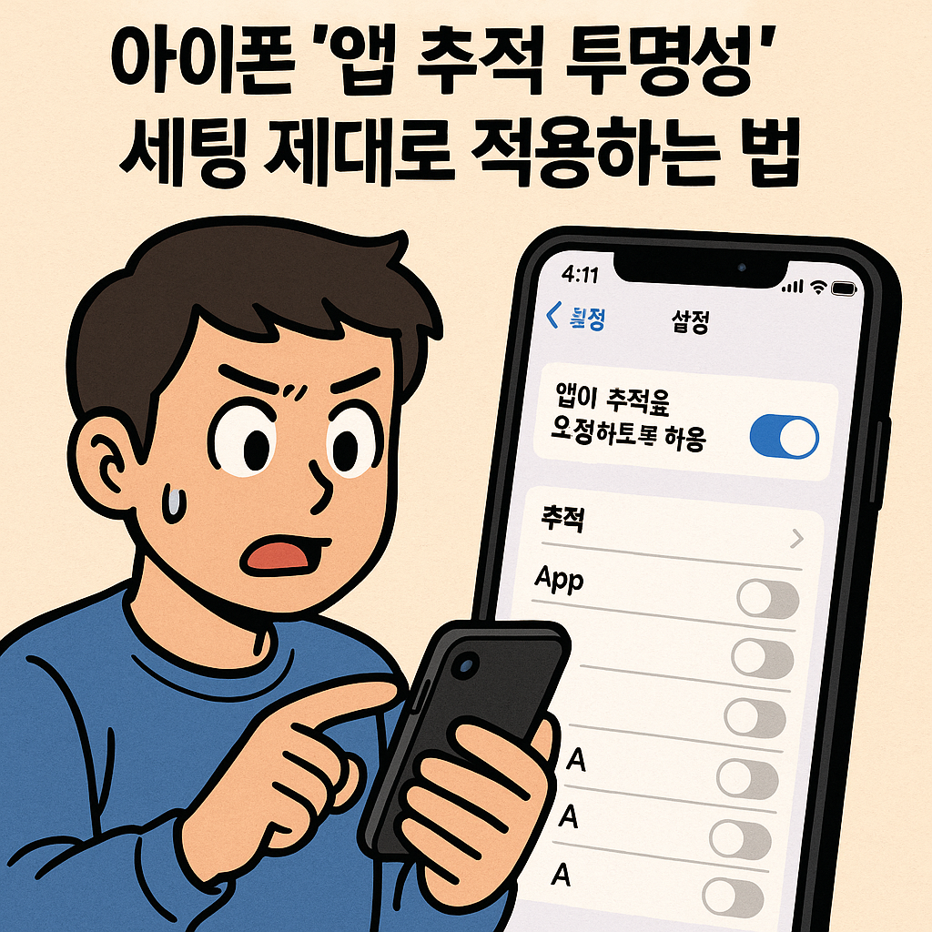 아이폰 &lsquo;앱 추적 투명성(ATT)&rsquo; 설정 제대로 적용하는 방법