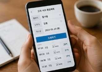 동서울터미널 시간표 조회 및 예매방법 총정리
