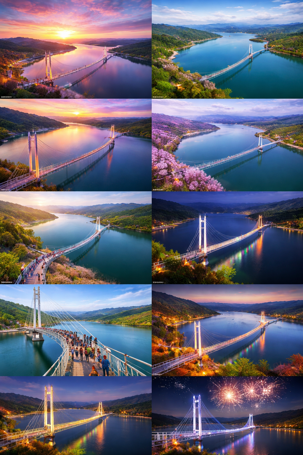 예당호 출렁다리, 2025년 충남 핫플레이스