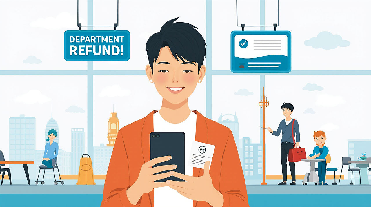 출국 납부금 환급 기간