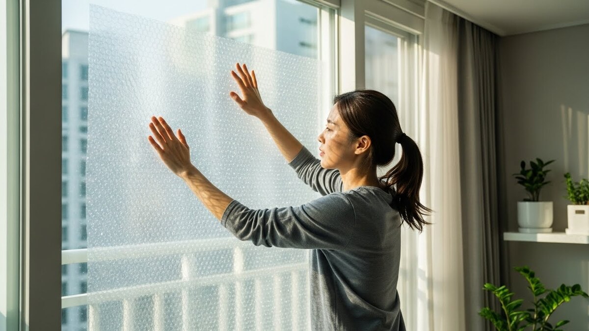 겨울철 뽁뽁이 붙이기 전 창문 단열&middot;환기 구조 점검 체크리스트