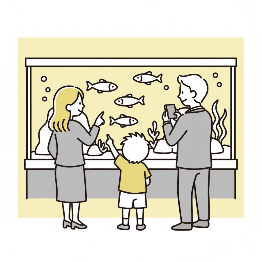 미우새 오키나와 수족관식당