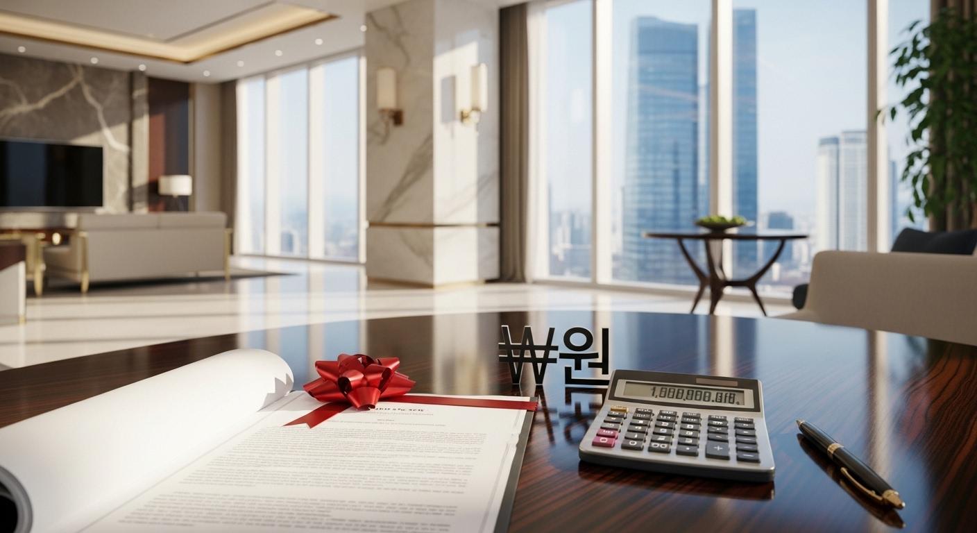 10억 아파트 증여세