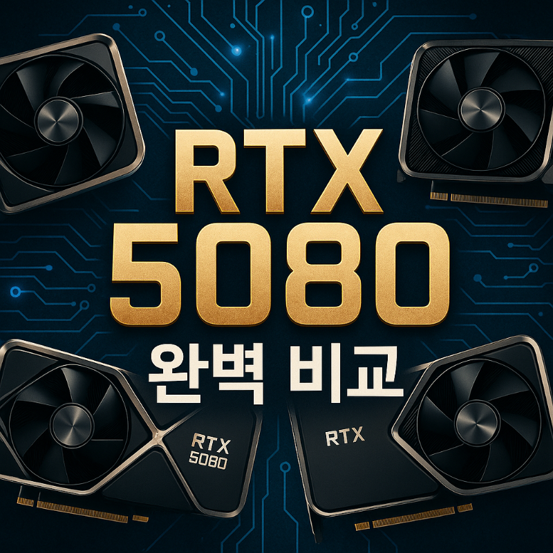 RTX 5080 그래픽카드 완벽 비교 썸네일