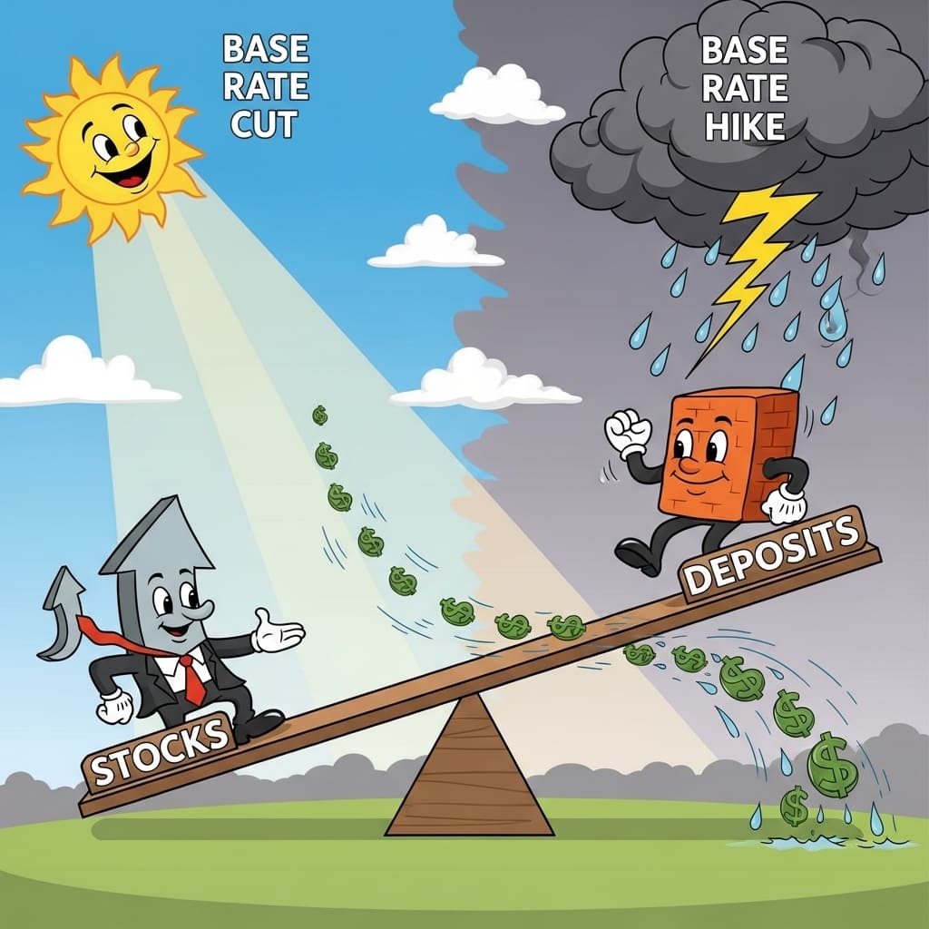 기준금리와 주식투자의 관계, 유동성 원리
