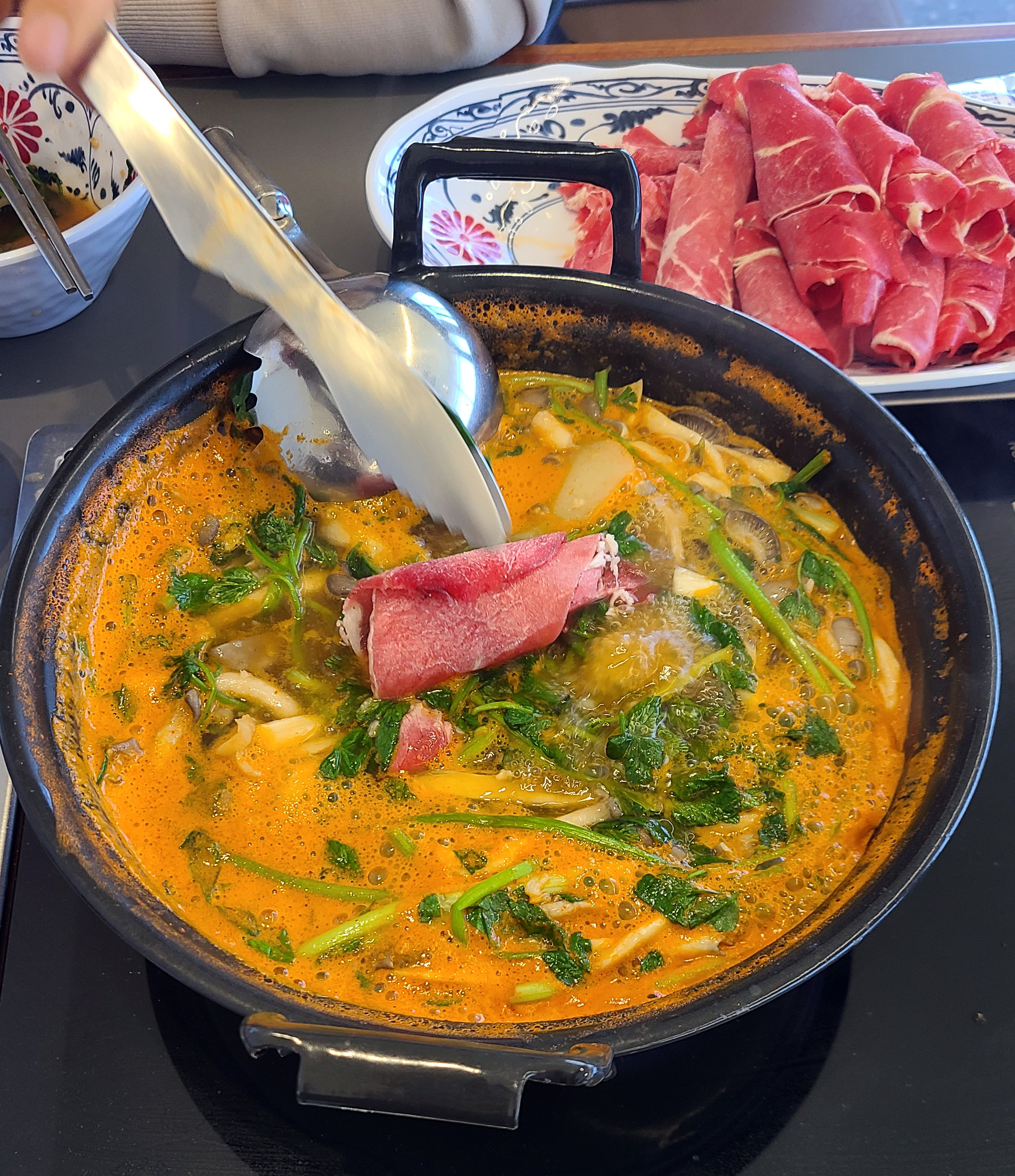 안민옥 샤브 칼국수