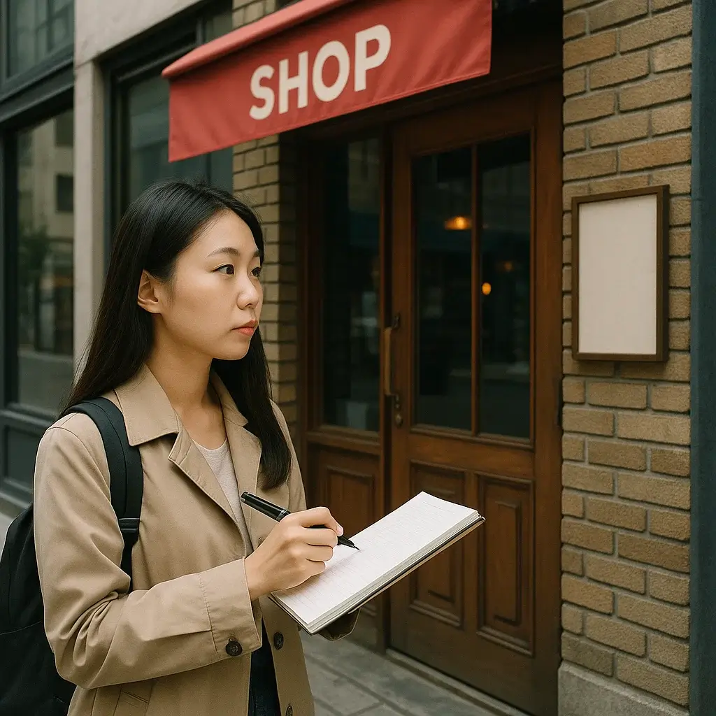 은퇴 후 자영업 상담 장면