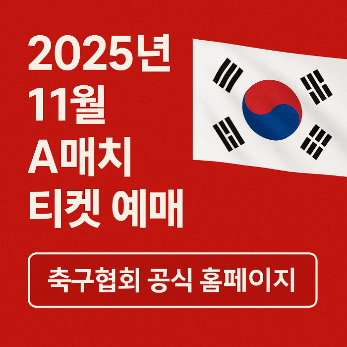 대한민국 축구대표팀 11월 경기일정