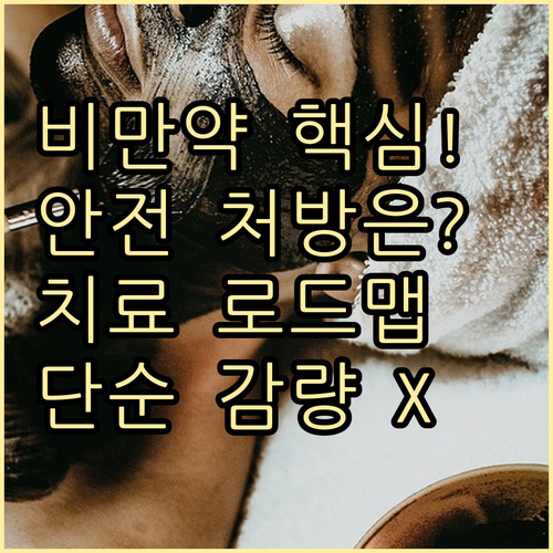 비만 관리 약물 처방, 단순 감량 아..