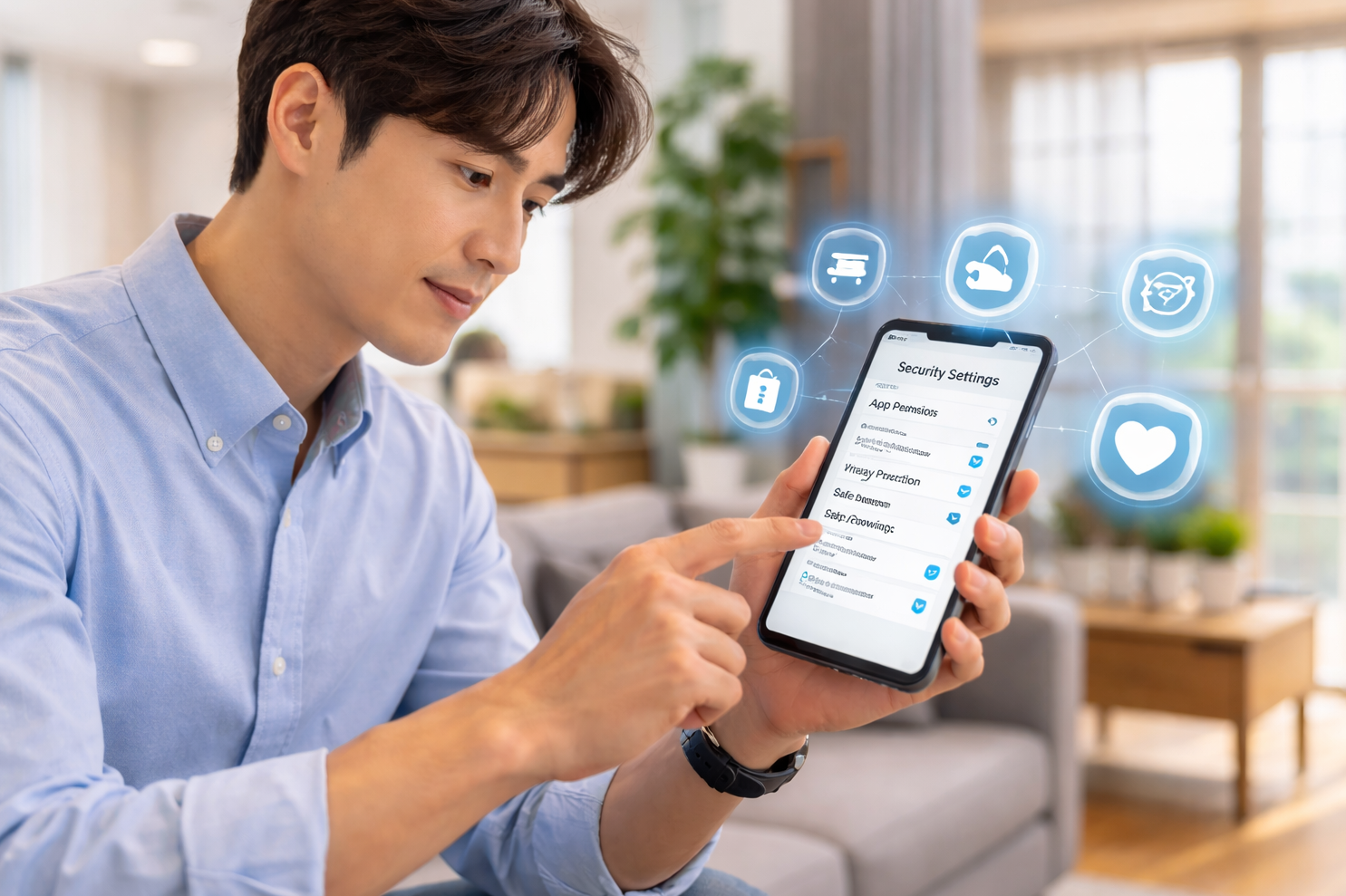 갤럭시 보안설정 관련 사진