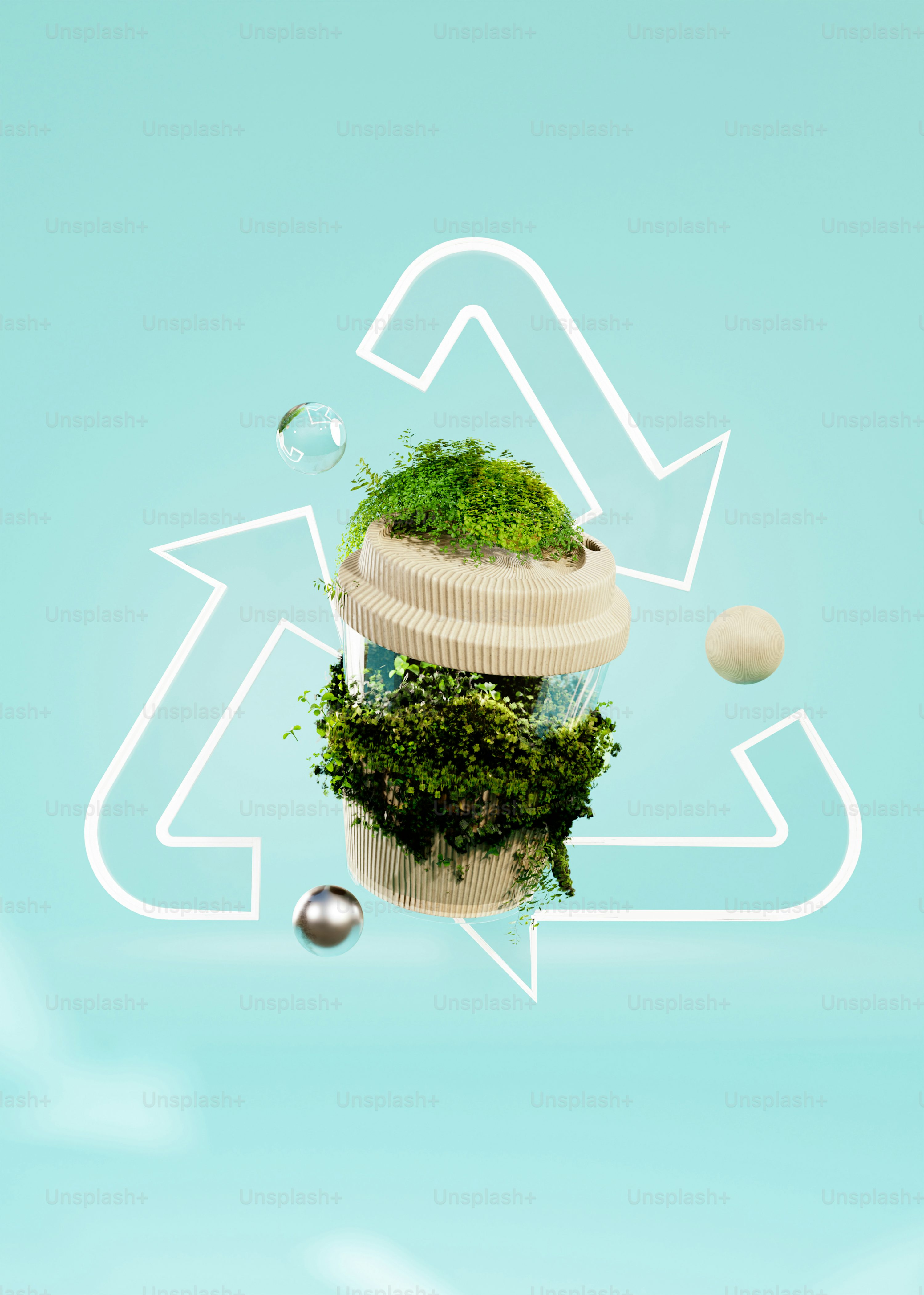 지속 가능한 소비 관련 이미지