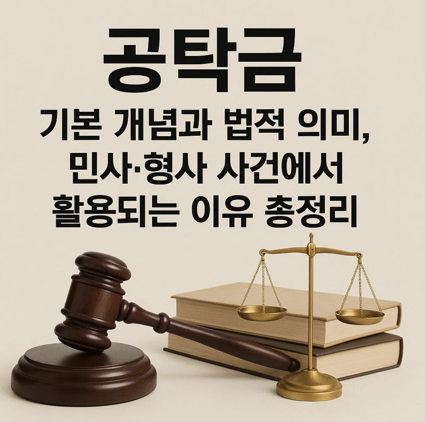 공탁금 기본 개념과 법적 의미, 민사·형사 사건에서 활용되는 이유 총정리