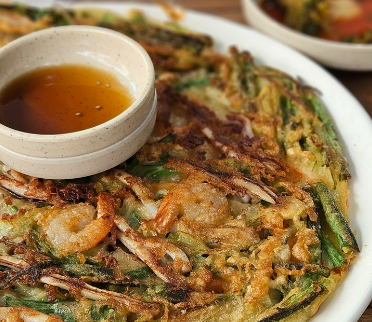 미애네왕산칼국수-파전