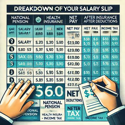 2024년 연봉 실수령액 표: 자세한 세금 및 공제 내역 분석