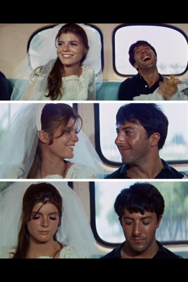 영화 졸업의 남녀 주인공