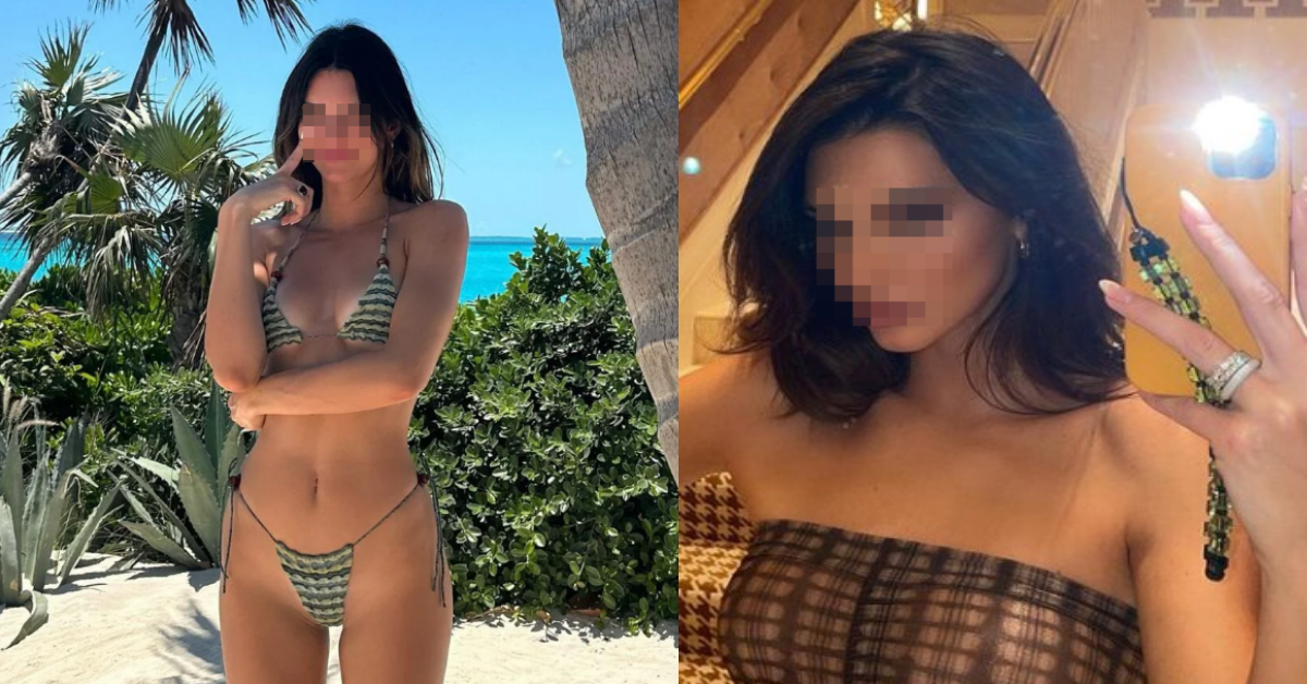 비키니 보다 더 파격적인 의상에... &#39;세계 최연소 억만장자 친언니&#39;&#44; 금수저 톱모델 &#39;켄달 제너&#39;는 모두를 충격