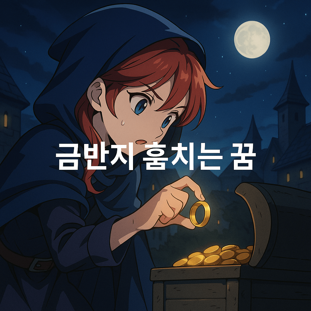 금반지 훔치는 꿈 해몽