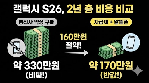 갤럭시 S26 알뜰폰