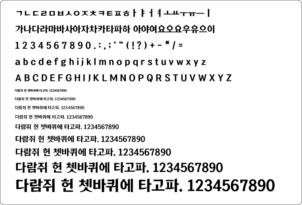 서체