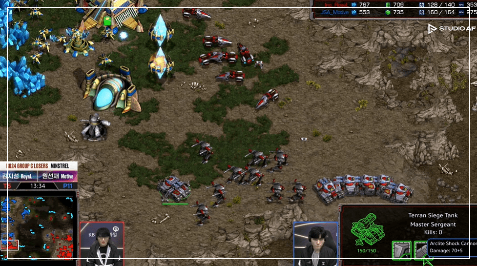 SSL 24강 C조 패자전 8시멀티공격