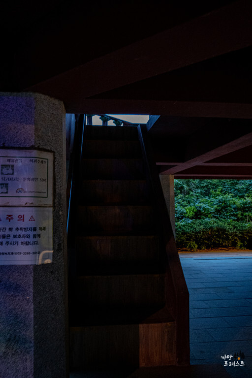 매봉산 공원 머리조심