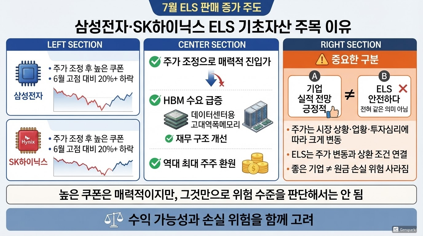 삼성전자·SK하이닉스가 기초자산으로 주목받는 이유