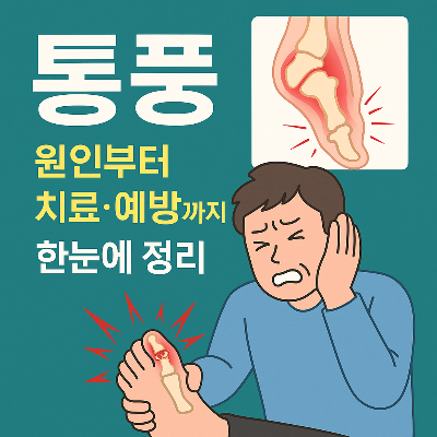 통풍 원인과 치료법